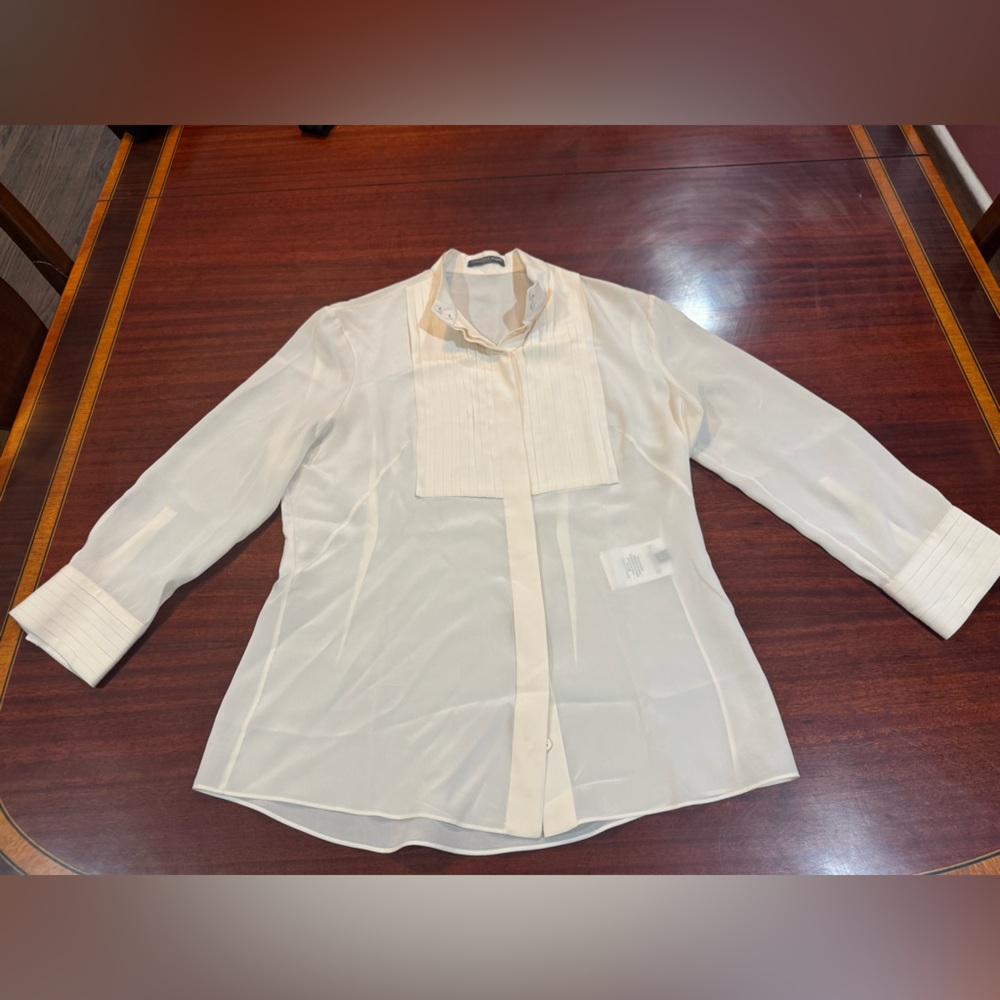 Alexander McQueen Cream Blouse